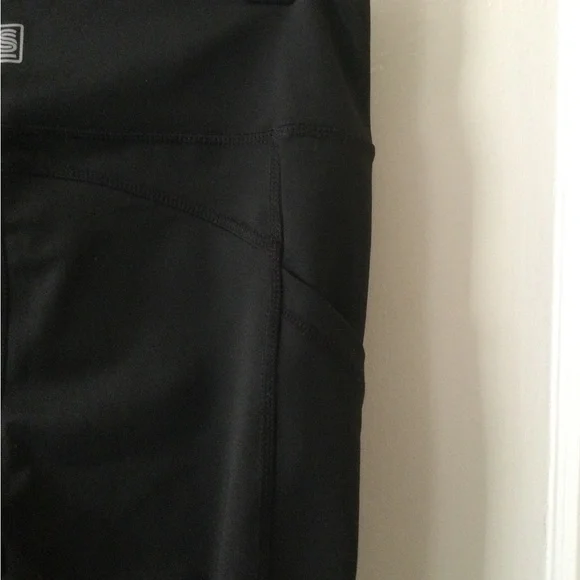 Laundry by Shelli Segal Capri Leggings, w/media pockets, L, NWT, Retail:$68 - Picture 4 of 8